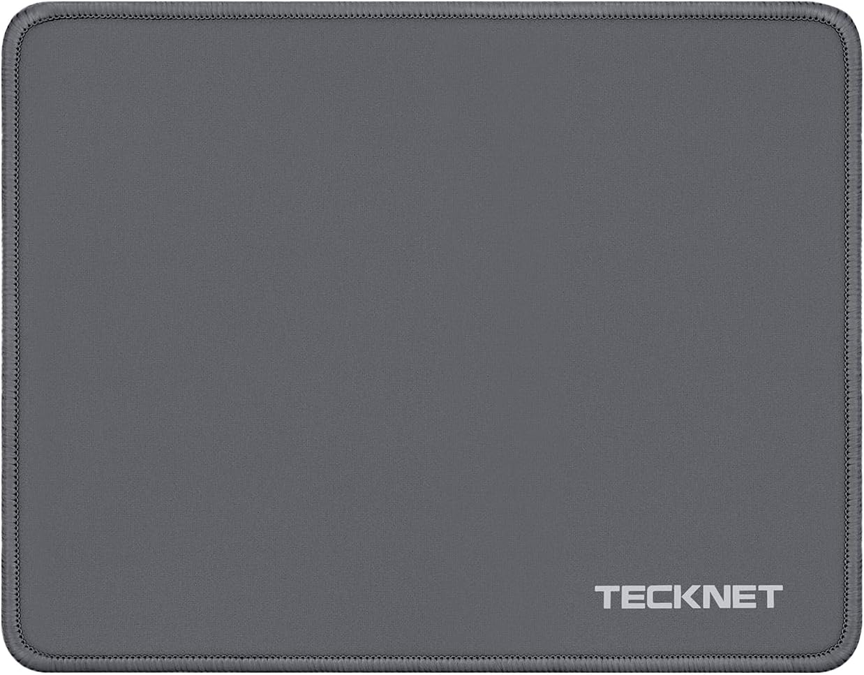 TECKNET Mouse Mat 270 x 210 x 3 mm Gaming Mouse Pad, Non-Slip Rubber Base, Waterproof Surface, Stitched Edges Mouse pad, Compatible with Laser and Optical Mice