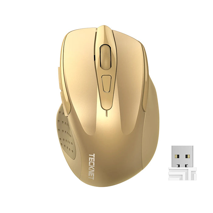 TECKNET Battery Powered 2.4G 2600 DPI Wireless Mouse