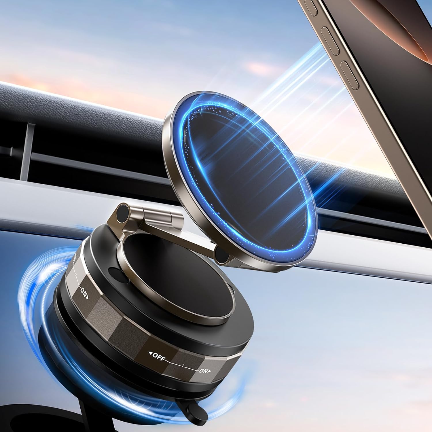 TECKNET Vacuum Magnetic Phone Holder