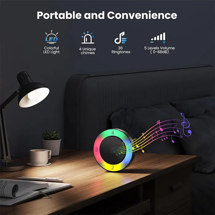 TECKNET Wireless Solar Driveway Alarm