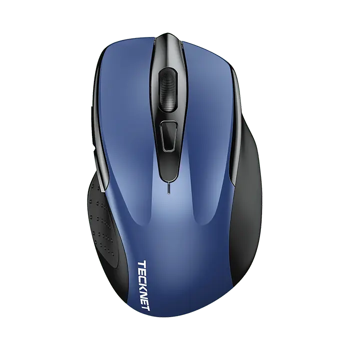 TECKNET Wireless Mouse Rechargeable 4800 DPI Silent Mouse 8 Buttons Bluetooth Mouse