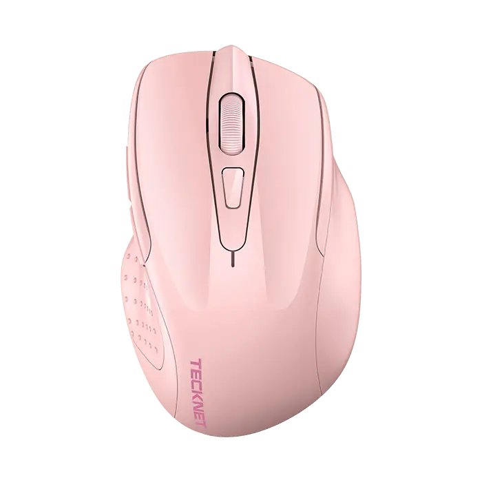 TECKNET Wireless Mouse Rechargeable 4800 DPI Silent Mouse 8 Buttons Bluetooth Mouse