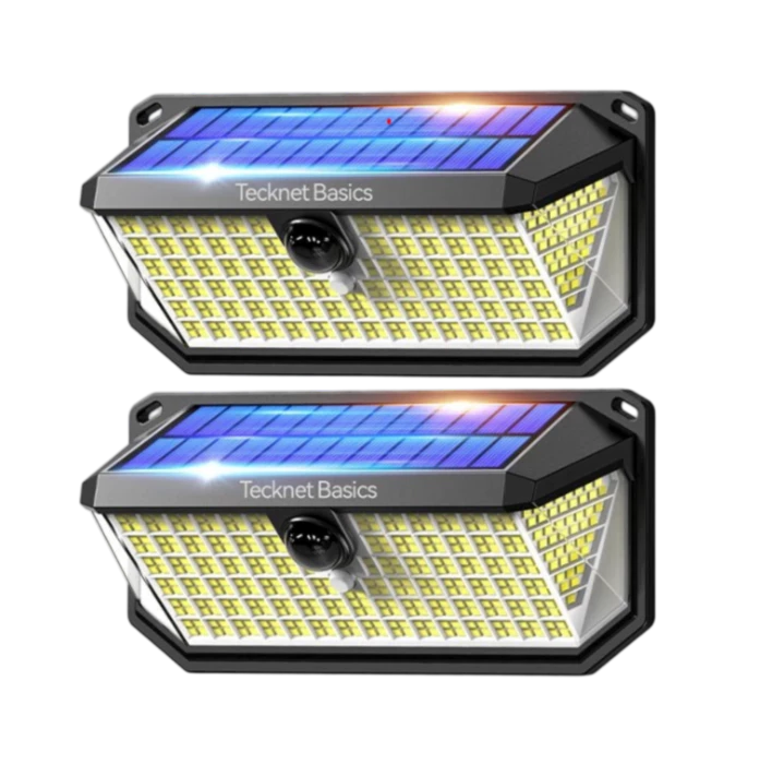 TECKNET 4200Lm 416 LED Solar Lights Outdoor Waterproof