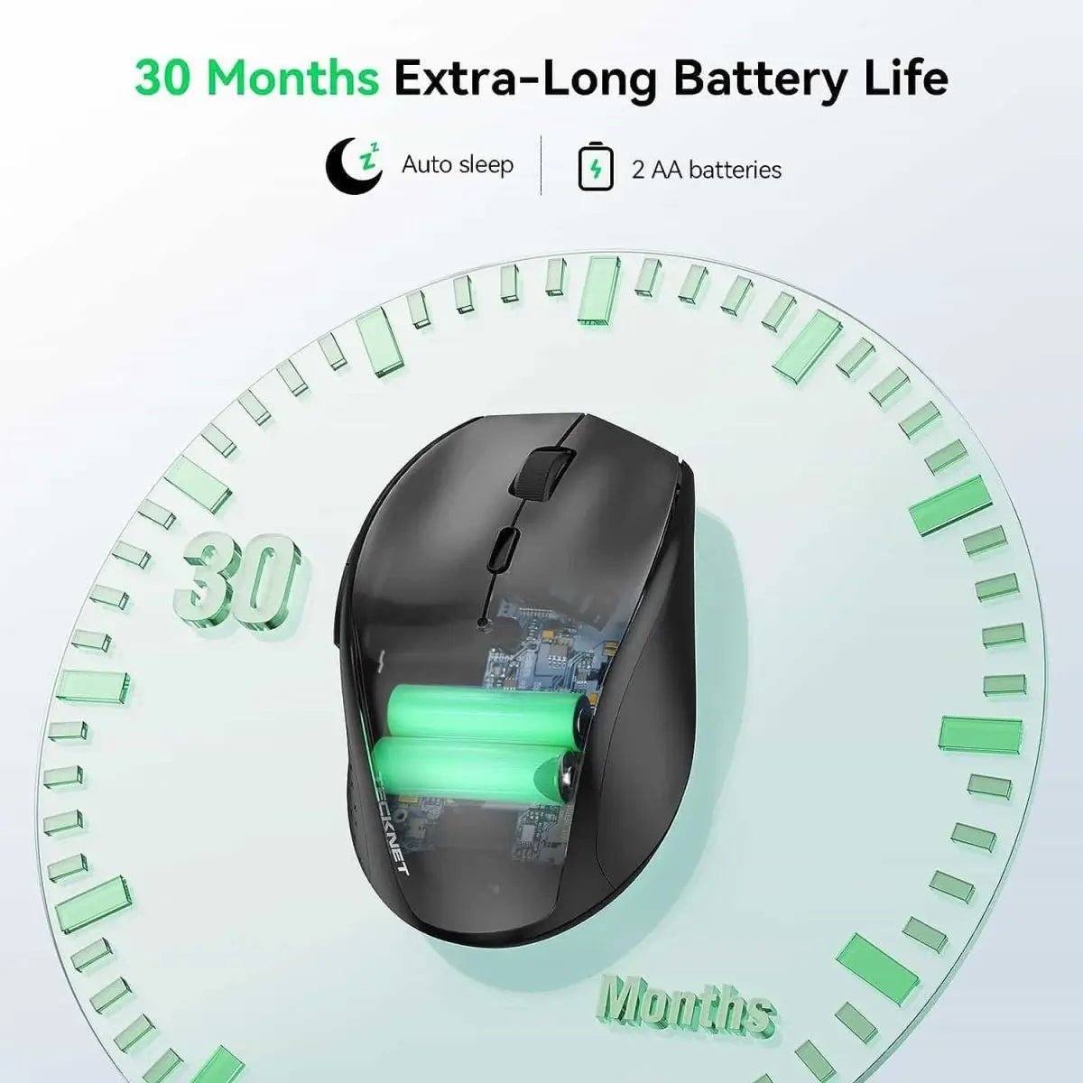 TECKNETTECKNET 2.4G Wireless Mouse 6 - Level 4800 DPI