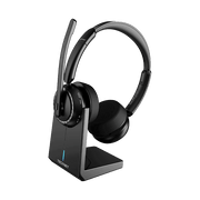 TECKNETTECKNET Wireless Headset, 5.3 Bluetooth Headset with AI Noise Cancelling Mic
