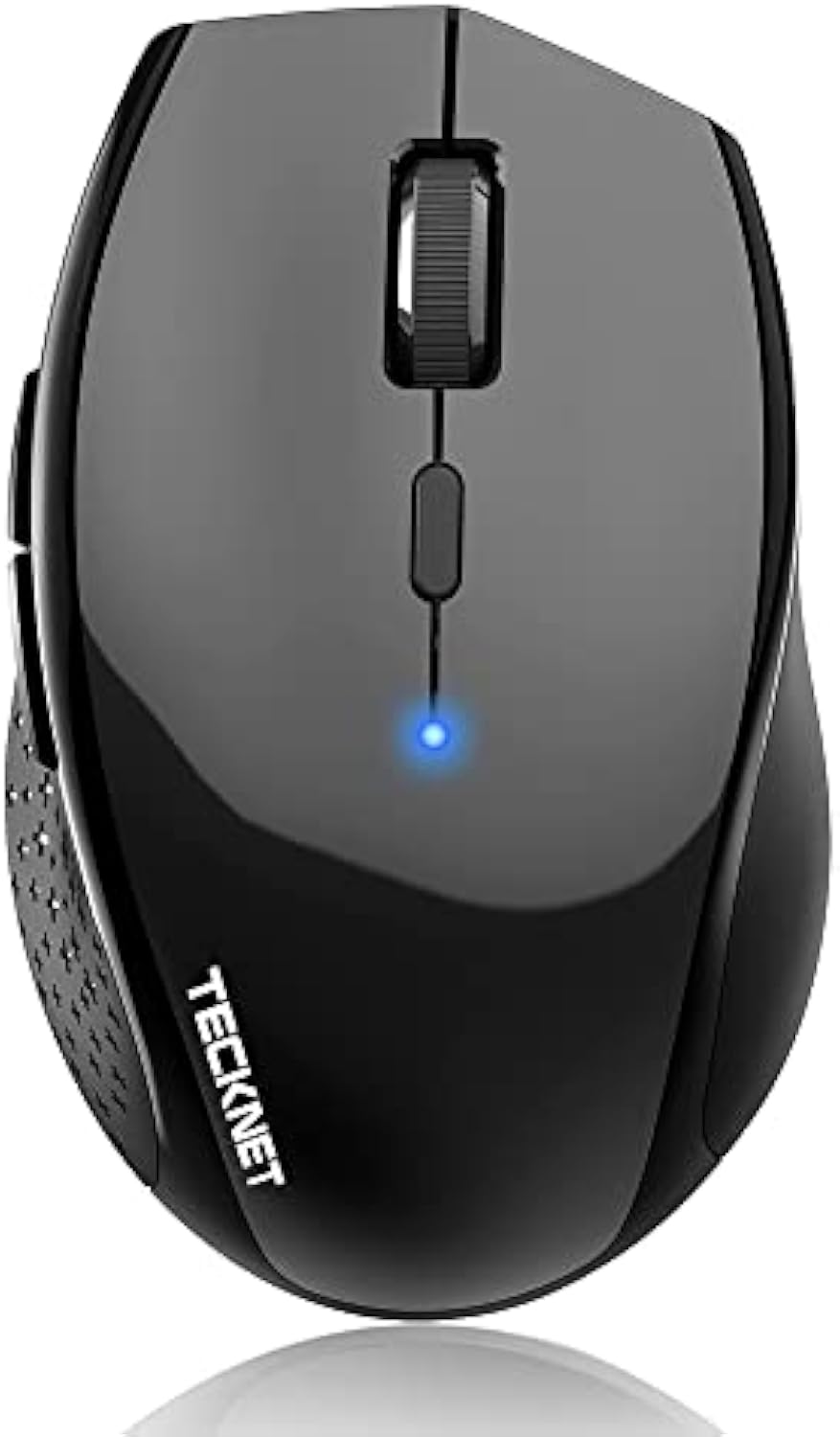 TECKNET Bluetooth Mouse, 4800 DPI Wireless Mouse, 2-Year Battery 6 Adjustable DPI, 6 Buttons Compatible with Laptop/Windows/Computer