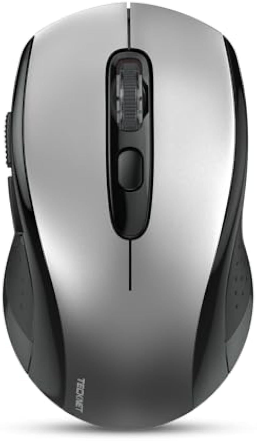 TECKNET Bluetooth Mouse, 4000DPI Wireless Mice for Laptop 2-in-1(BT 5.0/3.0+2.4Ghz) Computer Portable PC Mouse Wireless with USB Receiver for Mac