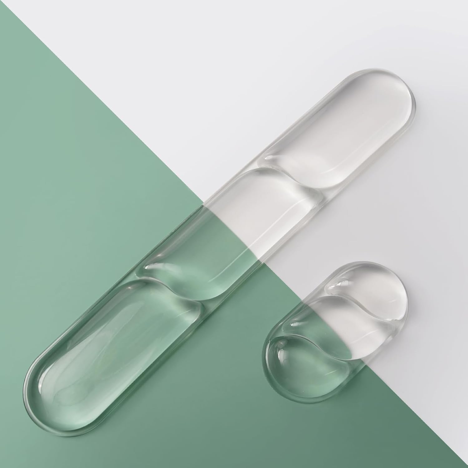 TECKNET Clear Gel Wrist Rest for Computer Keyboard