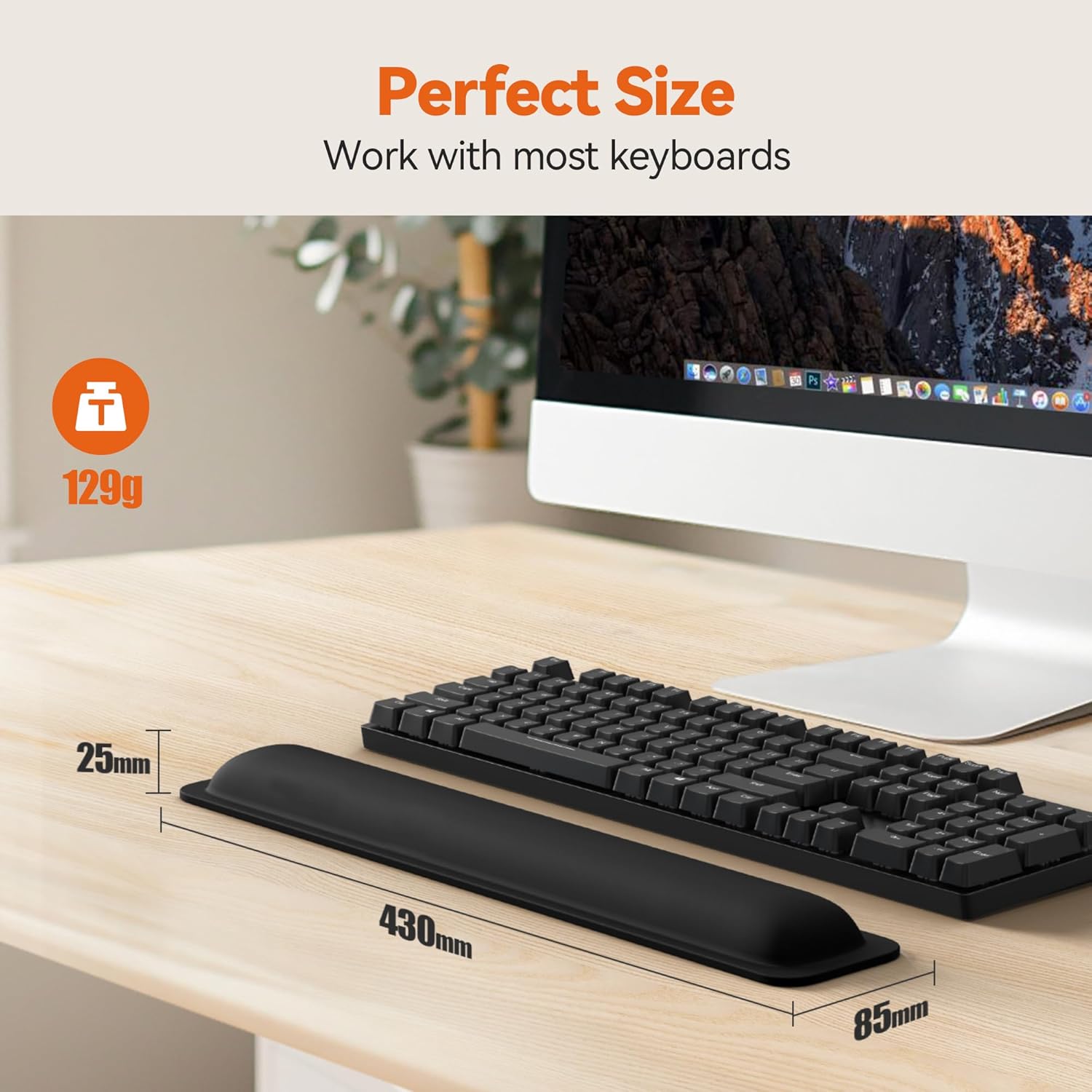 TECKNET Wrist Rest for Computer Keyboard