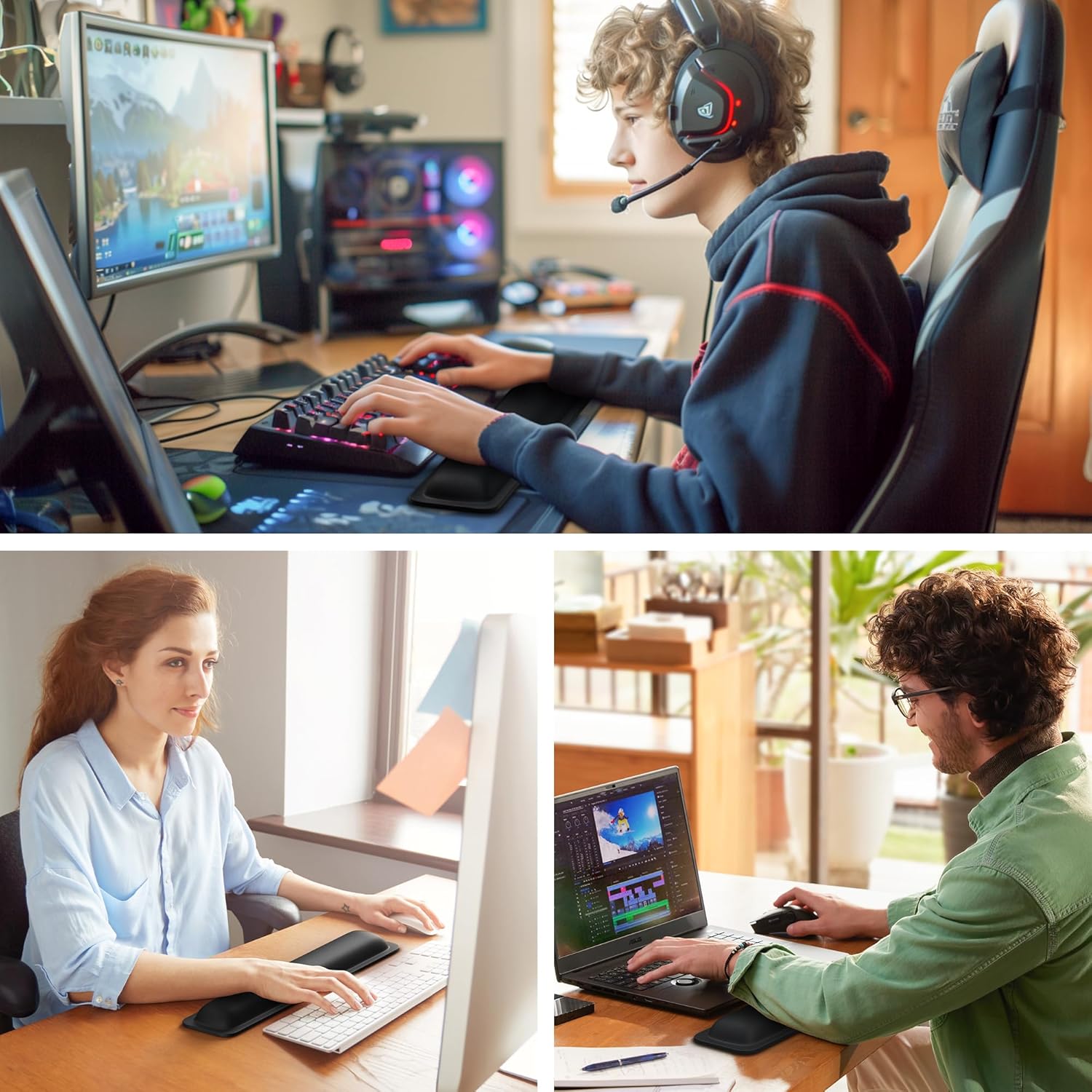 TECKNET Wrist Rest for Computer Keyboard