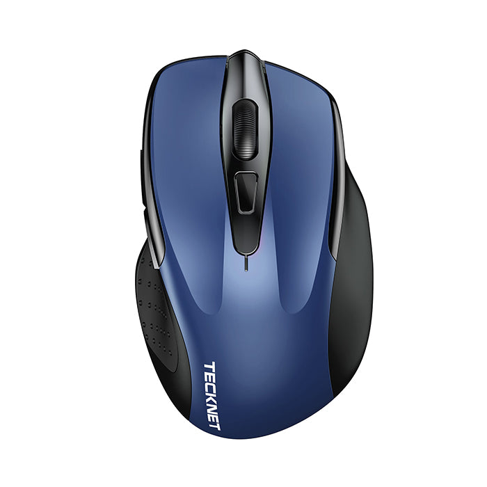 TECKNET Wireless Silent Mouse, Bluetooth 3.0/5.0 and 2.4GHz Connectivity Mouse