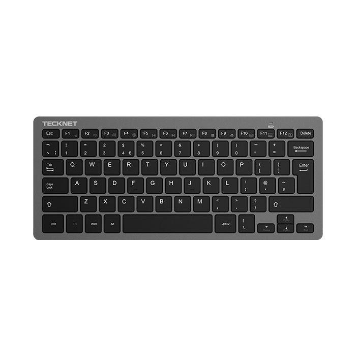 TECKNET 2.4G Slim Silent Wireless Keyboard