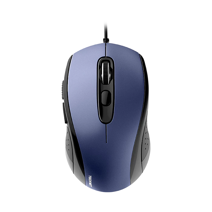 TECKNET Ergonomic 3600 DPI USB Wired Mouse