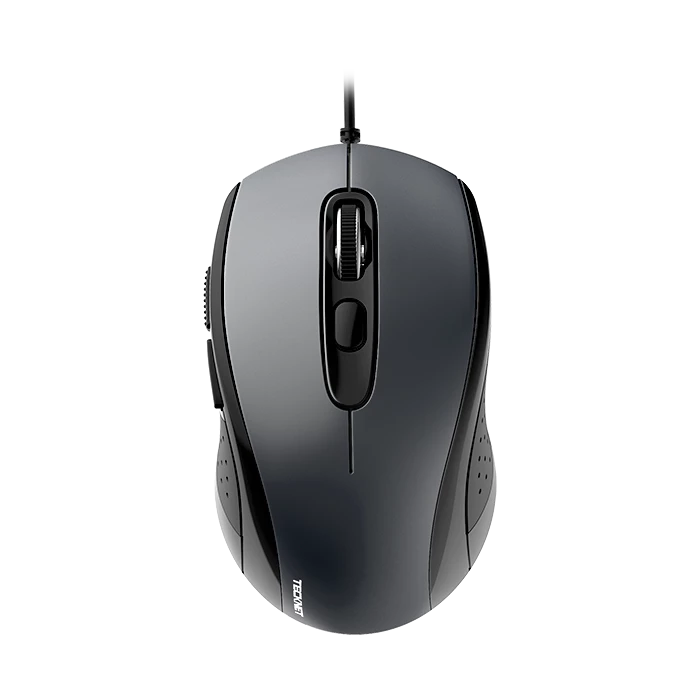 TECKNET Ergonomic 3600 DPI USB Wired Mouse