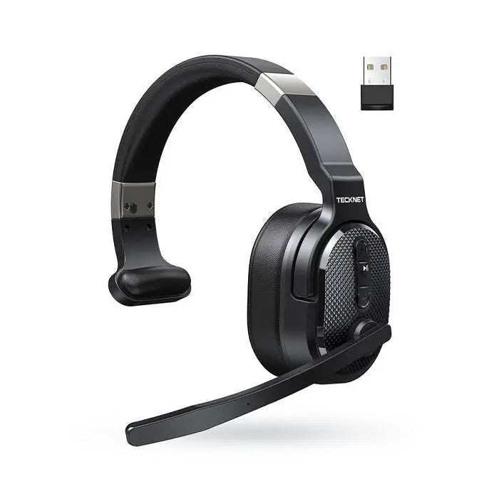 TECKNETTECKNET Bluetooth Headset With ENC Dongle