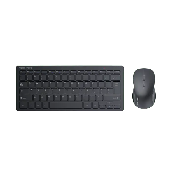 TECKNETTECKNET Mini Wireless Keyboard and Mouse Combo 2.4GHz - [Color/Material] [Main Feature] for [Target Device/Scenario]