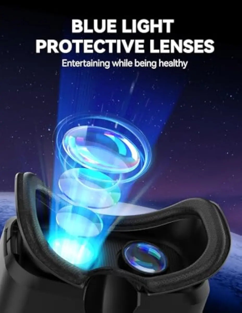 TECKNETTECKNET VR Headset for Phone, Virtual Reality Headsets - [Color/Material] [Main Feature] for [Target Device/Scenario]
