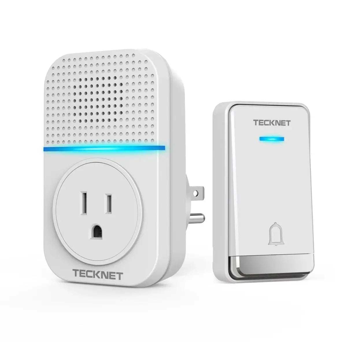 TECKNETTECKNET Waterproof No Battery Needed Wireless Doorbell Chimes