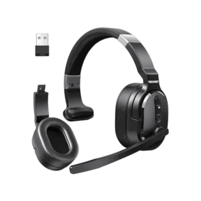 TECKNETTECKNET Wireless Bluetooth Headset 3 EQ USB Dongle